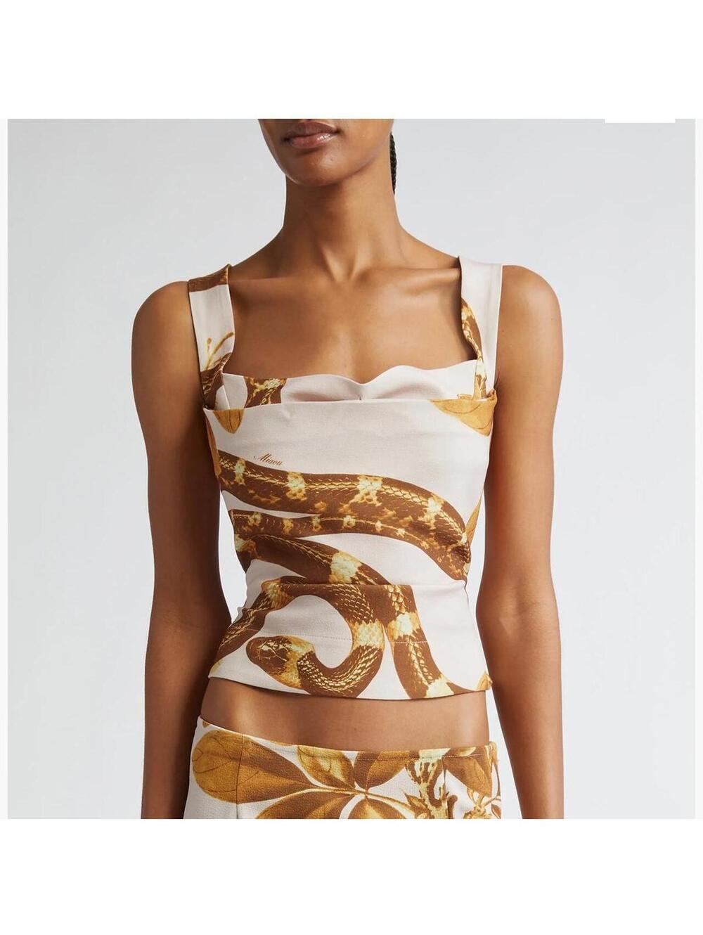Miaou Imogene Corset Eden Print Sz. XXS $245